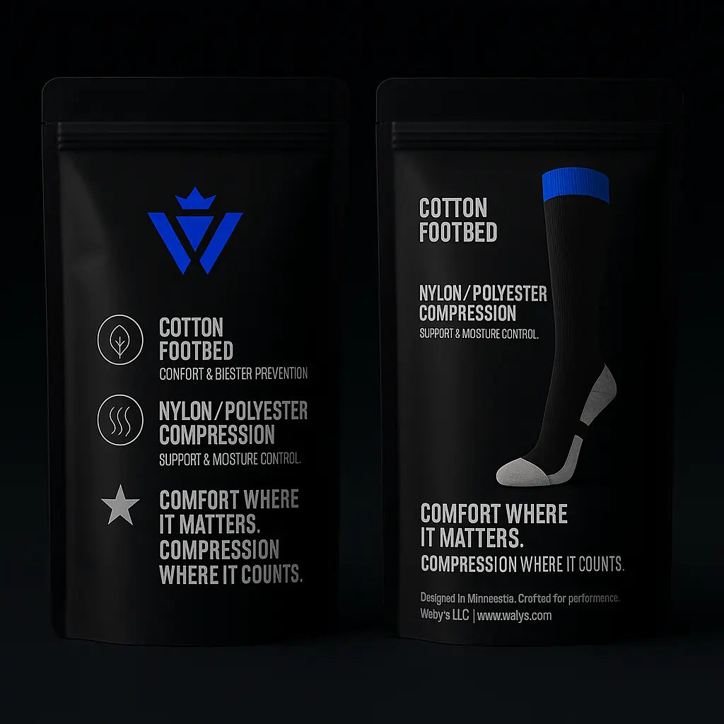 “The Future of Soccer Comfort: Inside the Engineering of WALY’S Hybrid Socks”