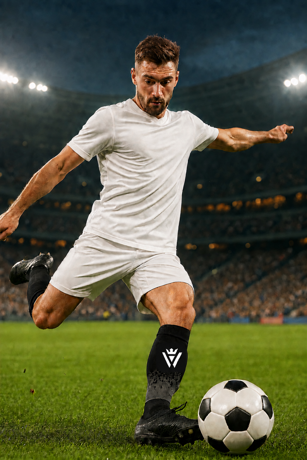 Comfort Hybrid Soccer Socks 80% Cotton | Waly’s Waly's