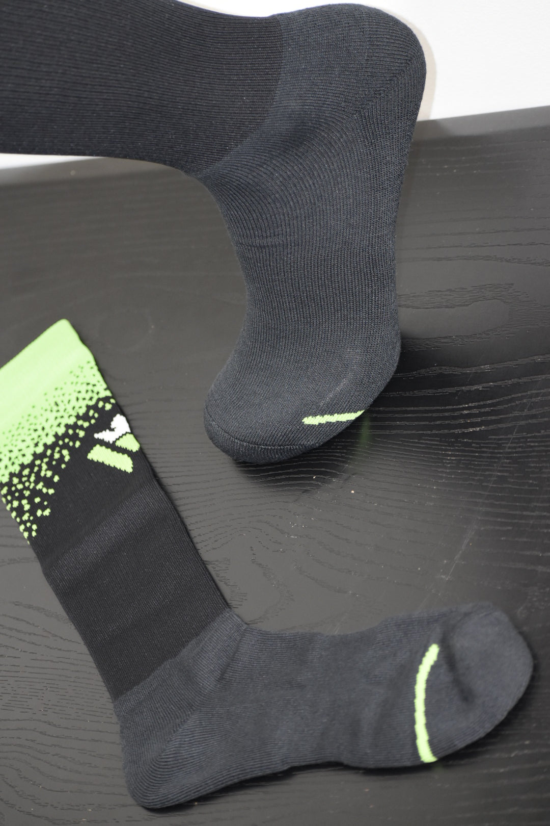 Coolmax Soccer Socks Neon Black Fade | Waly’s